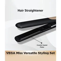 Vega Miss Versatile Styling Set Straightener, Curler & Dryer Gift Combo (VHSS-03) image 3