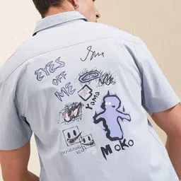 HIGHLANDER Men Opaque Printed Casual Shirt-picture-37