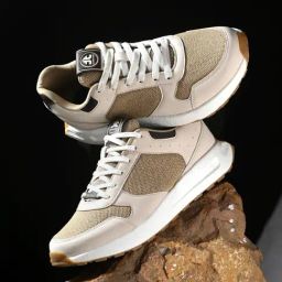 OFF LIMITS Men's TAKASHI Beige, White Sand & Brown Sneakers-picture-4