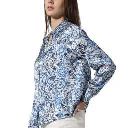 Only White Printed Shirt image 3
