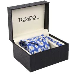 Tossido Multi Printed Necktie and Pocket Square Set For Men-picture-27
