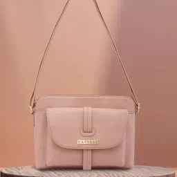 Caprese Sabera Blush Cross Body Bag-image-0