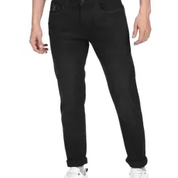 U.S. Polo Assn. Black Cotton Slim Fit Jeans-picture-46