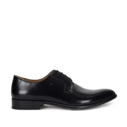 Arrow Men's Nevis Black Derby Shoes-picture-28