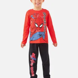 Juniors by Babyshop Boys Printed Pure Cotton T-Shirt With Pyjama-picture-39