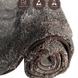 Obsessions Brown Solid Carpet - Medium image 4