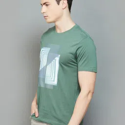 BOSSINI Sage Cotton Regular Fit Printed T-Shirt image 3