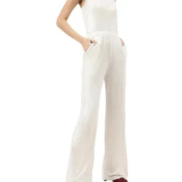 KENDALL + KYLIE White Sleeveless Jumpsuit image 3