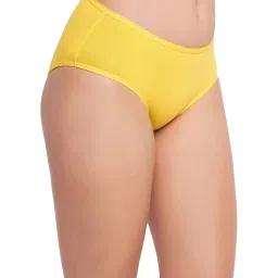 Clovia Yellow Printed Hipster Panty image 3