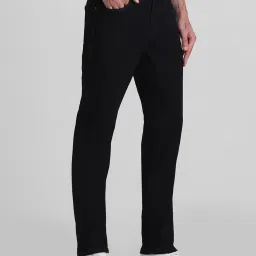 Jack & Jones Black Denim Cotton Skinny Fit Jeans image 3
