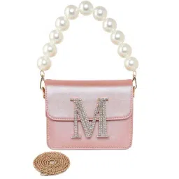 Esbeda Pink Solid Small Sling Handbag-picture-27