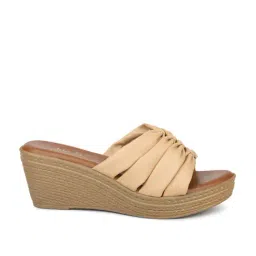 Inc.5 Women's Beige Casual Wedges-picture-42