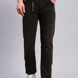 Monte Carlo Brown Regular Fit Jeans-picture-35