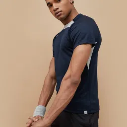 Fame Forever by Lifestyle Blue Polyester Regular T Shirt image 3