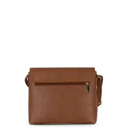 Baggit Brown Textured Small Cross Body Bag image 3