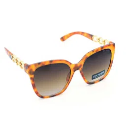 STEVE MADDEN Black Oversize Irregular Sunglasses for Women image 3