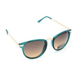 STEVE MADDEN Green Oversize Irregular Sunglasses for Women image 3