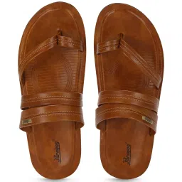 Paragon Men's Tan Toe Ring Sandals image 3