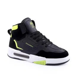 Bacca Bucci Men's VENGEANCE Black Casual Sneakers image 3