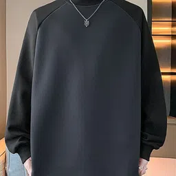 StyleCast x Revolte High Neck Long Sleeves Pullover Sweatshirt-image-99