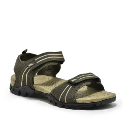 Woodland Men's Olive Floater Sandals image 3