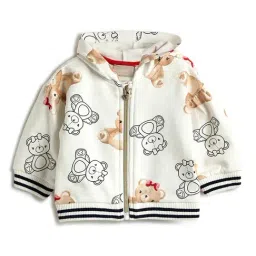 Chicco Girls White Regular Fit Printed Sweatshirt-image-42