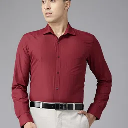 Park Avenue Slim Fit Formal Shirt-image-42