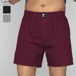 XYXX Multicolor Relaxed Fit Boxers - Pack of 3-picture-9