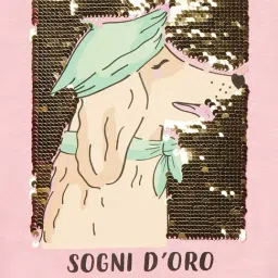 Fame Forever by Lifestyle Girls Pink Cotton Printed T-Shirt image 4