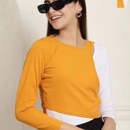 Tromko Women Pack Of 2 Long Sleeve Peplum & Regular Top-picture-41