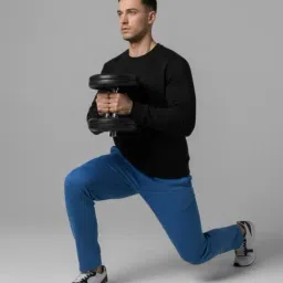 Mack Jonney Blue Fleece Regular Fit Solid Trackpants-image-64