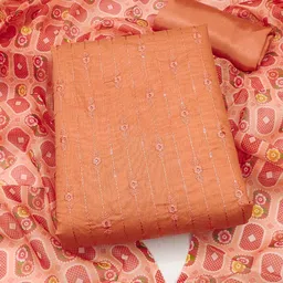 Maroosh Ethnic Motifs Embroidered Unstitched Dress Material-image-85