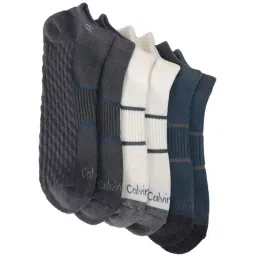 Calvin Klein Multicoloured Textured Socks - Pair of 3-picture-12