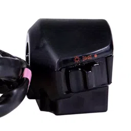 Uno Minda Handle Bar Switch - Right Side, Kick Start, 3 Pin Male, 3 Pin Bullet, 2 L Terminals for Hero CBZ Xtreme (White) (SW-0660Ad) image 3