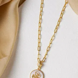 Joker & Witch Zodiac 18k Gold-plated Gemini Necklace-picture-15