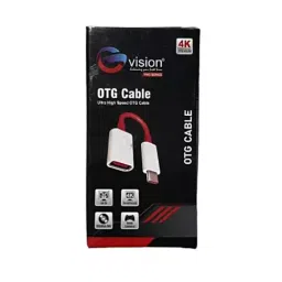 Gvision Type-C OTG Cable for Mobile, Tablets White image 4