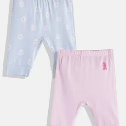 United Colors of Benetton Girls Set of 2 Pure Cotton Leggings-picture-39