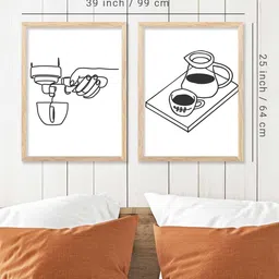 WALLLANE Brown Wood Wall Art image 5