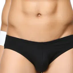 BASIICS by La Intimo White & Black Comfort Fit Briefs (Pack of 2)-picture-27