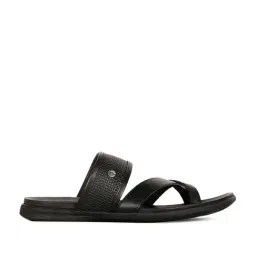 Bata Men's Black Toe Ring Sandals-picture-11