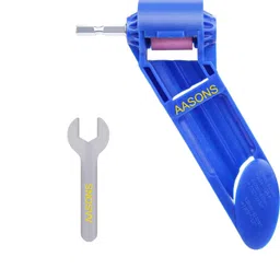 AASONS Portable Drill Bit Sharpener Powered Tool Parts Sharpening Tool Corundum Grinding Wheel for Iron-Based Drill Bits | Drill Bits Grinding Tool | Drill Bits Edge Polishing Tool (Size- 2.0-12.5mm) image 1