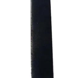 Black Bar pendant with chain Stainless Stell Metal For Men and Women image 1