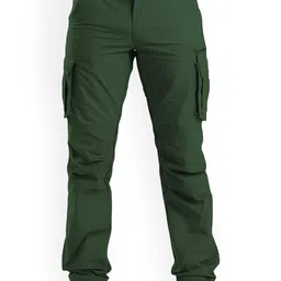 REOUTLOOK Men High-Rise Cargos Trousers-picture-23