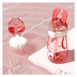 YAMAMA Cartoon Print Sipper Water Bottle - 550 ml image 5