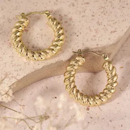 DressBerry Circular Mini Hoop Earrings-picture-26