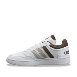 Adidas Men's Hoops 3.0 White Basketball Shoes image 3