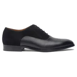 Louis Stitch Men's Obsidian Black Brogue Shoes image 3