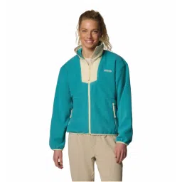 Columbia Womens Teal Sequoia Grove Full Zip Fleece Jacket-image-24