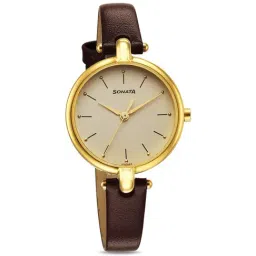 Sonata 87043YL02W Gold Edit Analog Watch for Women-picture-34