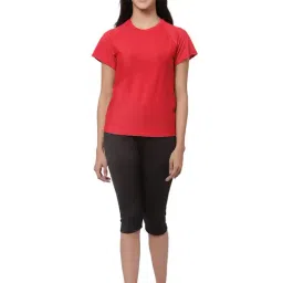 Cukoo Red Swim Top With Capris-picture-16